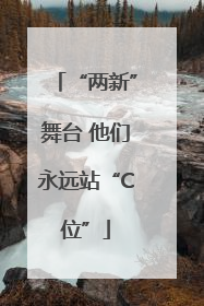 “两新”舞台 他们永远站“C位”