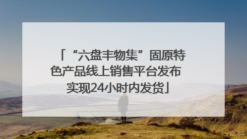 “六盘丰物集”固原特色产品线上销售平台发布 实现24小时内发货