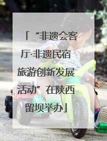 “非遗会客厅·非遗民宿旅游创新发展活动”在陕西留坝举办