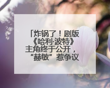 炸锅了！剧版《哈利·波特》主角终于公开，“赫敏”惹争议，斯内普变黑人……