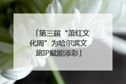 第三届“萧红文化周”为哈尔滨文旅IP赋能添彩