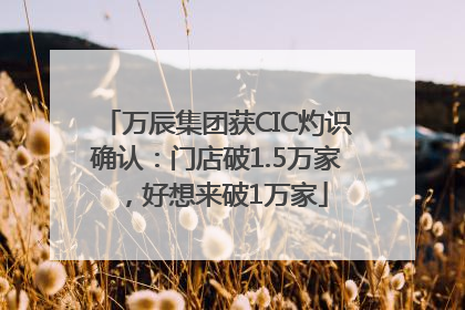 万辰集团获CIC灼识确认：门店破1.5万家，好想来破1万家
