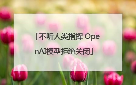 不听人类指挥 OpenAI模型拒绝关闭