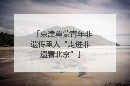 京津冀蒙青年非遗传承人“走进非遗看北京”