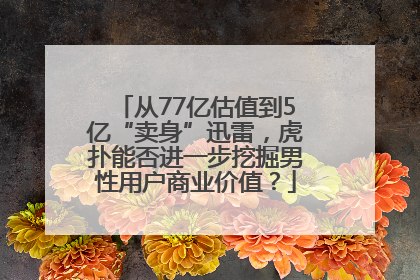 从77亿估值到5亿“卖身”迅雷，虎扑能否进一步挖掘男性用户商业价值？