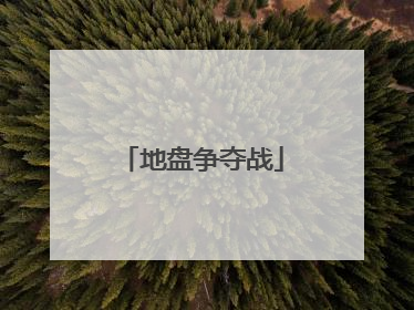 地盘争夺战
