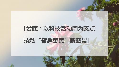 娄底：以科技活动周为支点 撬动“智趣惠民”新图景