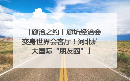 廊洽之约丨廊坊经洽会变身世界会客厅！河北扩大国际“朋友圈”