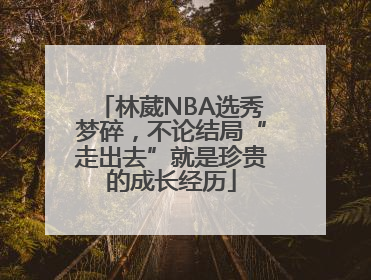 林葳NBA选秀梦碎，不论结局“走出去”就是珍贵的成长经历