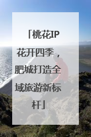 桃花IP花开四季，肥城打造全域旅游新标杆