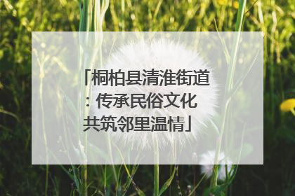 桐柏县清淮街道：传承民俗文化 共筑邻里温情