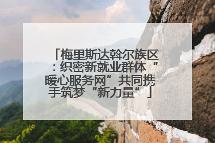 梅里斯达斡尔族区：织密新就业群体“暖心服务网”共同携手筑梦“新力量”