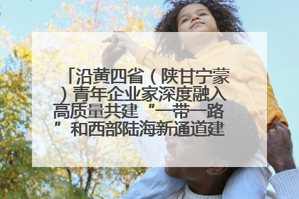 沿黄四省（陕甘宁蒙）青年企业家深度融入高质量共建“一带一路”和西部陆海新通道建设战略合作交流会在甘肃兰州召开