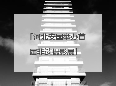 河北安国举办首届非遗摄影展