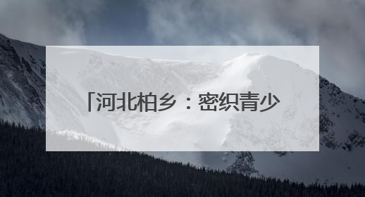河北柏乡：密织青少年心理健康防护网