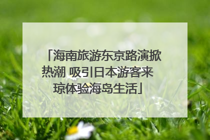 海南旅游东京路演掀热潮 吸引日本游客来琼体验海岛生活