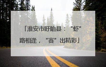 淮安市盱眙县：“虾”路相逢，“赛”出精彩