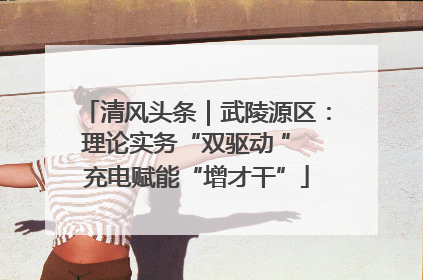 清风头条｜武陵源区：理论实务“双驱动 ” 充电赋能“增才干”