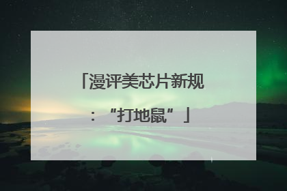 漫评美芯片新规：“打地鼠”