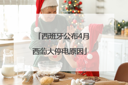 西班牙公布4月西葡大停电原因