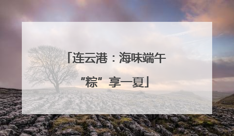 连云港：海味端午 “粽”享一夏
