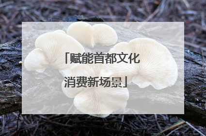 赋能首都文化消费新场景