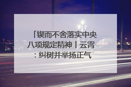 锲而不舍落实中央八项规定精神丨云霄：纠树并举扬正气 作风建设谱新章
