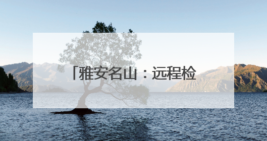 雅安名山：远程检察听证 办理一起行刑反向衔接案
