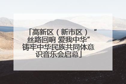 高新区（新市区）“丝路回响 爱我中华”铸牢中华民族共同体意识音乐会启幕