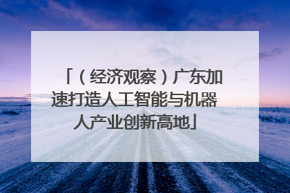 （经济观察）广东加速打造人工智能与机器人产业创新高地