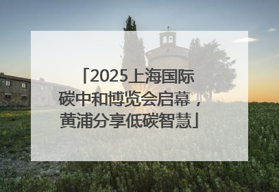 2025上海国际碳中和博览会启幕，黄浦分享低碳智慧