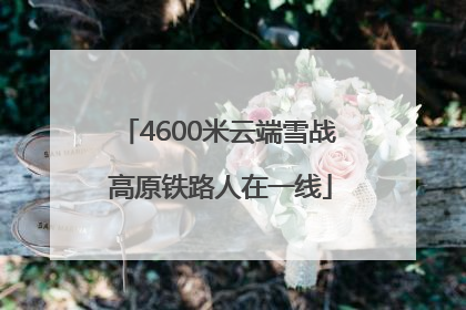 4600米云端雪战 高原铁路人在一线